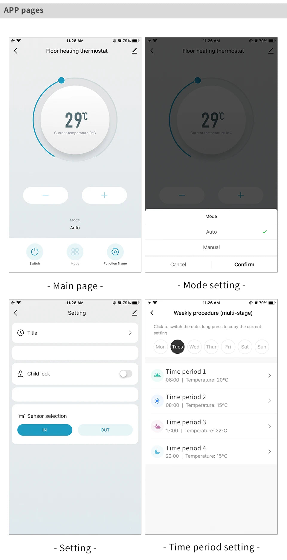 Tuya Smart Floor Heating Wifi Thermostat For Water Room Temperature Remote Controller Google Home\Aleax