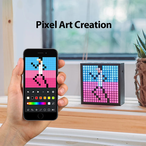 Divoom Timebox Evo – Bluetooth Speaker with Pixel Art LED Display & Clock
