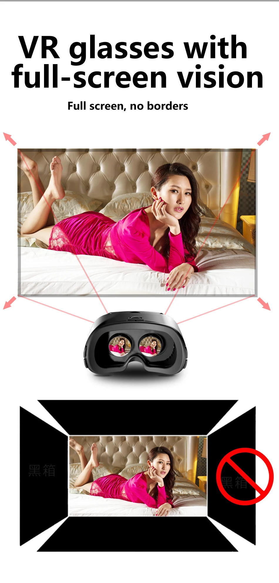 3D Virtual Reality VR Glasses For iPhone Android Smartphone Cell Mobile Phone Helmet Headset Wirth Real Lenses Goggles Devices