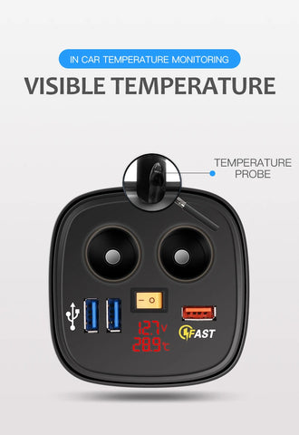 TurboCharge QC 3.0 Car Adapter