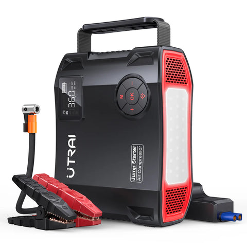 UTRAI 1500A Car Jump Starter & Air Compressor