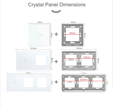 BSEED Zigbee 1/2/3Gang Wall Touch Switches Tuya Smart Life Alexa Control Plus EU Wall Socket USB Type-c Ports No Neutral Version