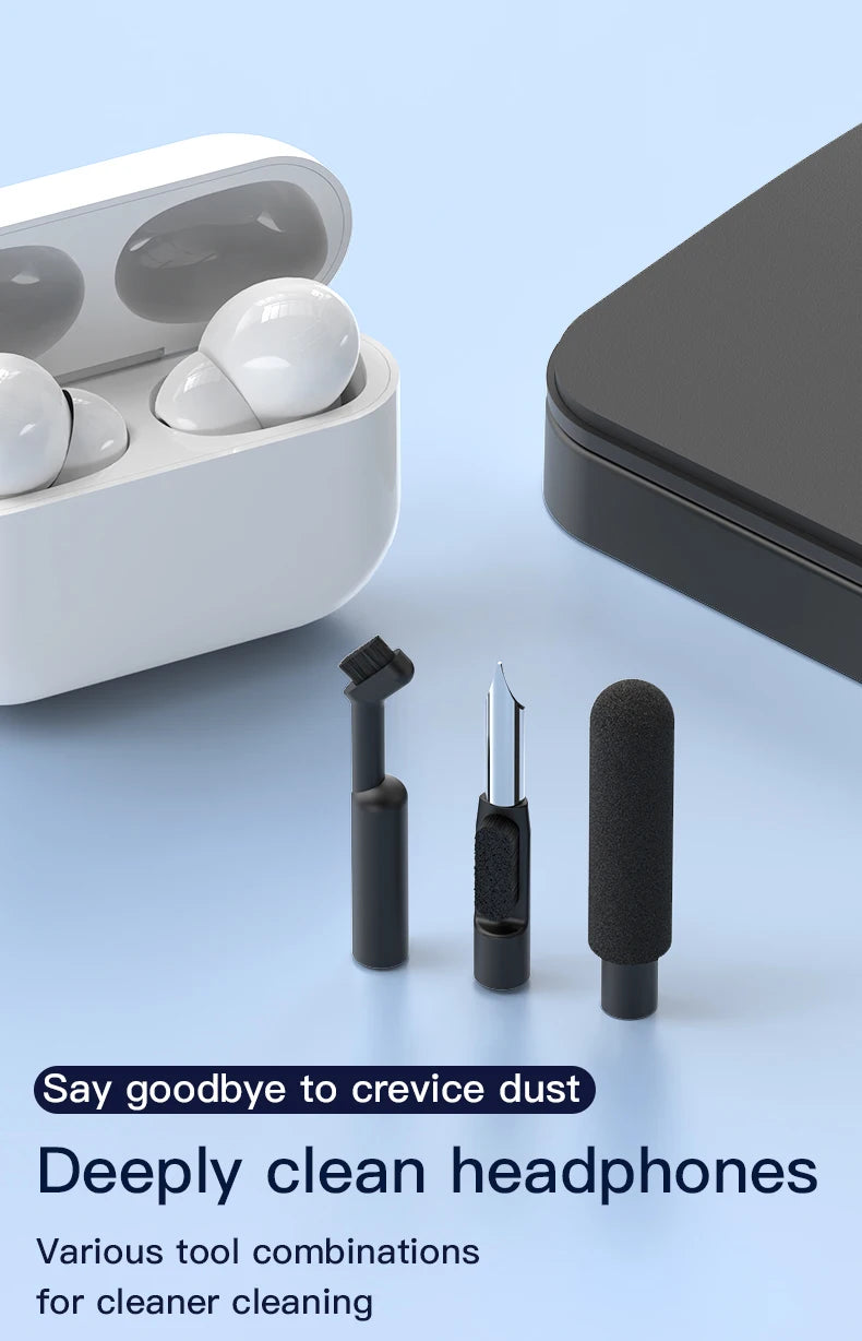 22 in1 Digital Cleaning Kit Phone Camera Laptop keyboard Cleaning Headset brush key Screen cleaner Dust Collector gift