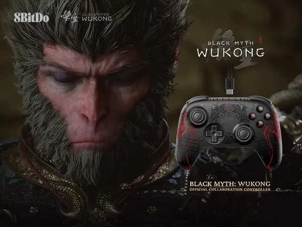 8BitDo & Black Myth : Wukong，Ultimate 2C Wireless 、Wired Gaming Controller for PC, Windows, Steam Deck, Raspberry Pi, Android