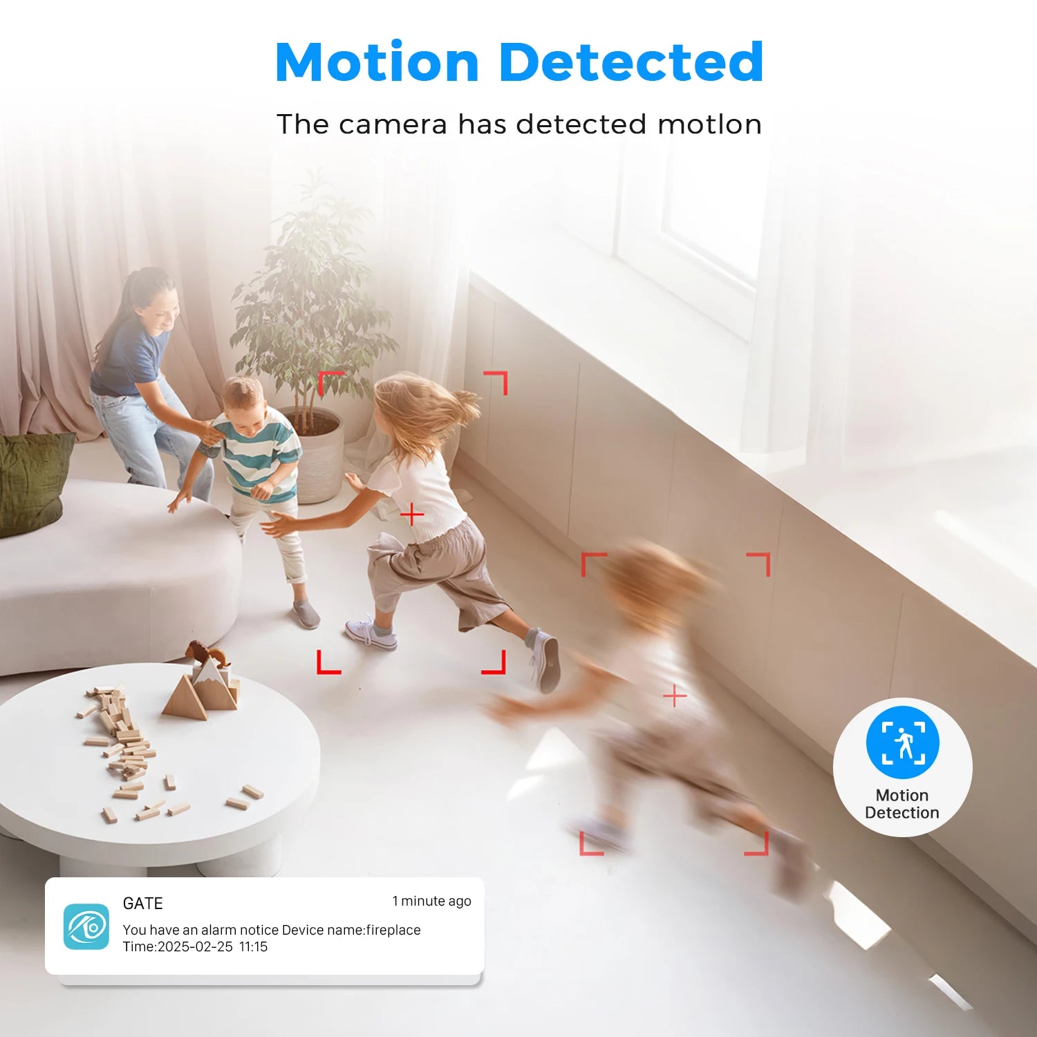 5MP HD Wifi Security Camera Mini Indoor Home Surveillance Camera Night Vision Two Ways Audio Human Detection O-KAM APP 5G IP CAM