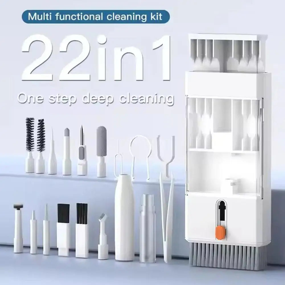 22 in 1 Precision Cleaning Kit Professional Electronic Cleaning kit Cleaning Tools for iPhone AirPods Headset Keyboard Laptop
