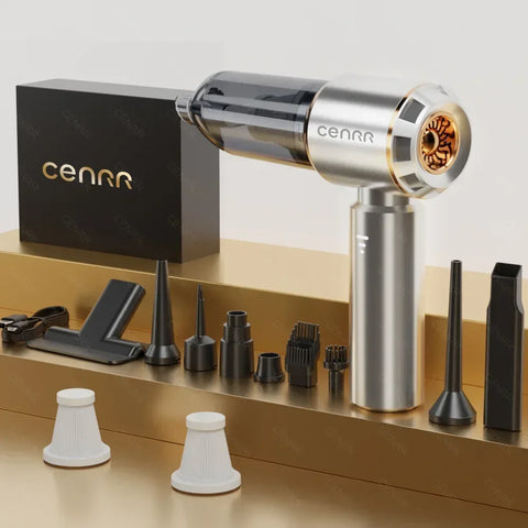 CENRR Cordless Car Vacuum Cleaner, Strong Suction