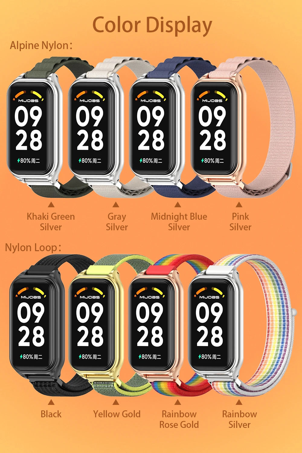 Strap For Xiaomi Smart Band 8 9 Active Bracelet Mi Band 8 Active Strap Watchband Correa Wrist Strap Replacement Accessories