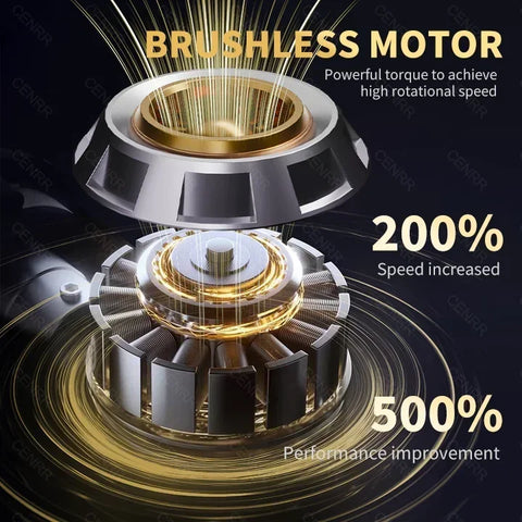 CENRR Cordless Car Vacuum Cleaner, Strong Suction