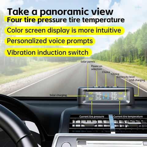 Real-Time Tire Pressure Monitor System