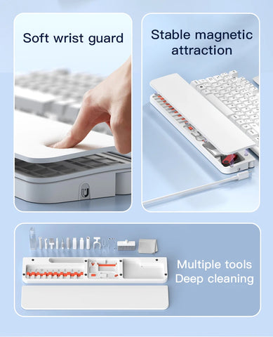 22 in1 Digital Cleaning Kit Phone Camera Laptop keyboard Cleaning Headset brush key Screen cleaner Dust Collector gift