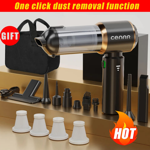 CENRR Cordless Car Vacuum Cleaner, Strong Suction