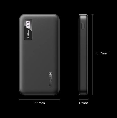 UGREEN 22.5W Power Bank Fast Charge 10000mAh Portable PowerBank for iPhone 15 Pro Max Xiaomi Huawei Phone External Battery PD20W