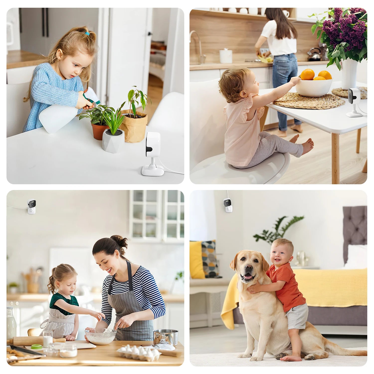 5MP HD Wifi Security Camera Mini Indoor Home Surveillance Camera Night Vision Two Ways Audio Human Detection O-KAM APP 5G IP CAM