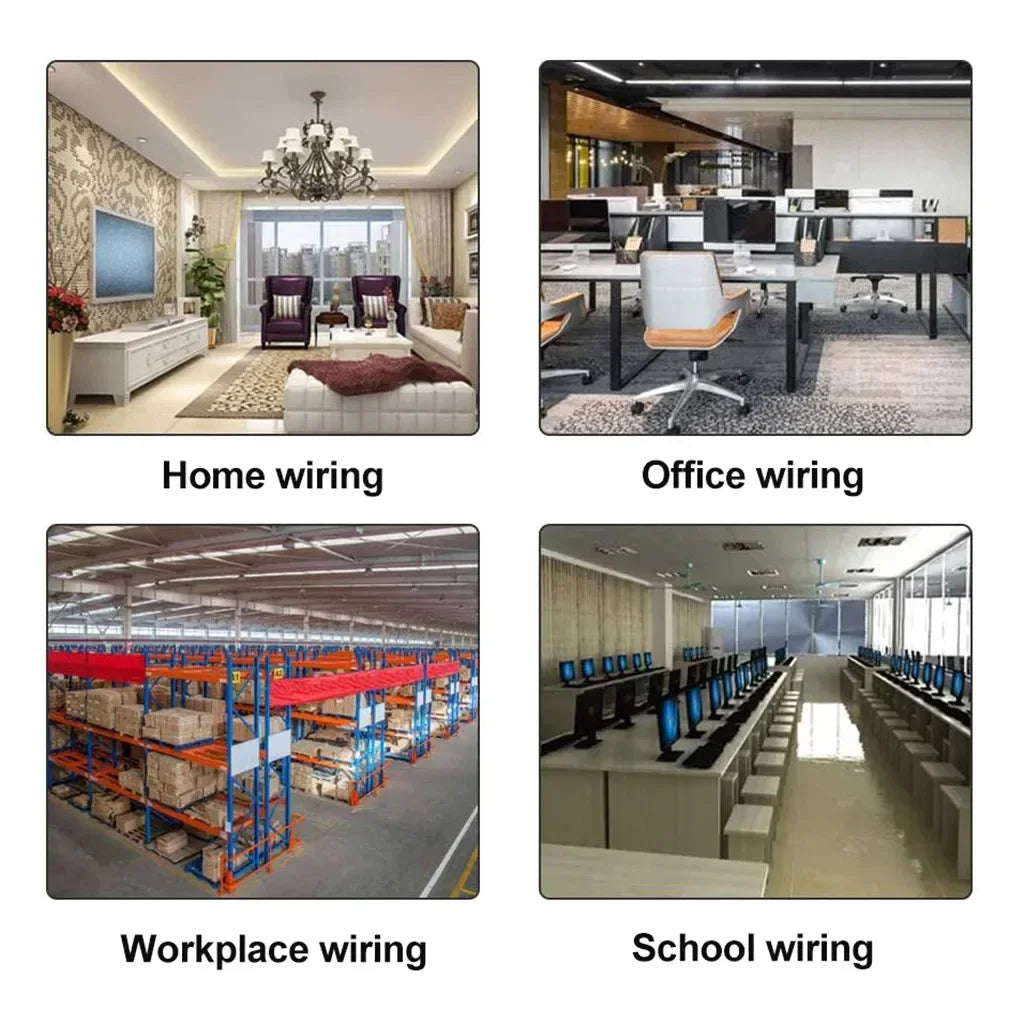 Car Cable Clamp Accessories Self-adhesive Line Management Clips Wiring Electrical Equipment Supplies Home Improvement