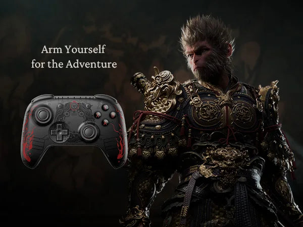 8BitDo & Black Myth : Wukong，Ultimate 2C Wireless 、Wired Gaming Controller for PC, Windows, Steam Deck, Raspberry Pi, Android