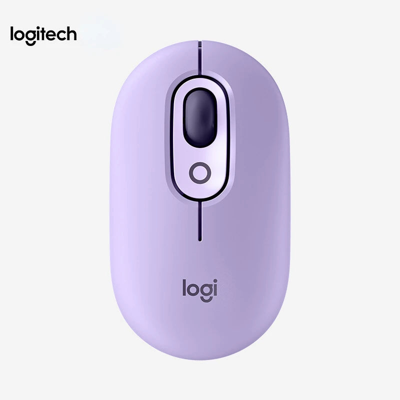 Logitech POP MOUSE Wireless Bluetooth Mouse Office Home Mouse Laptop Accessories Mouse Gaming Machine Ergonomic Computer Mouse