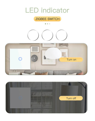 BSEED Zigbee 1/2/3Gang Wall Touch Switches Tuya Smart Life Alexa Control Plus EU Wall Socket USB Type-c Ports No Neutral Version