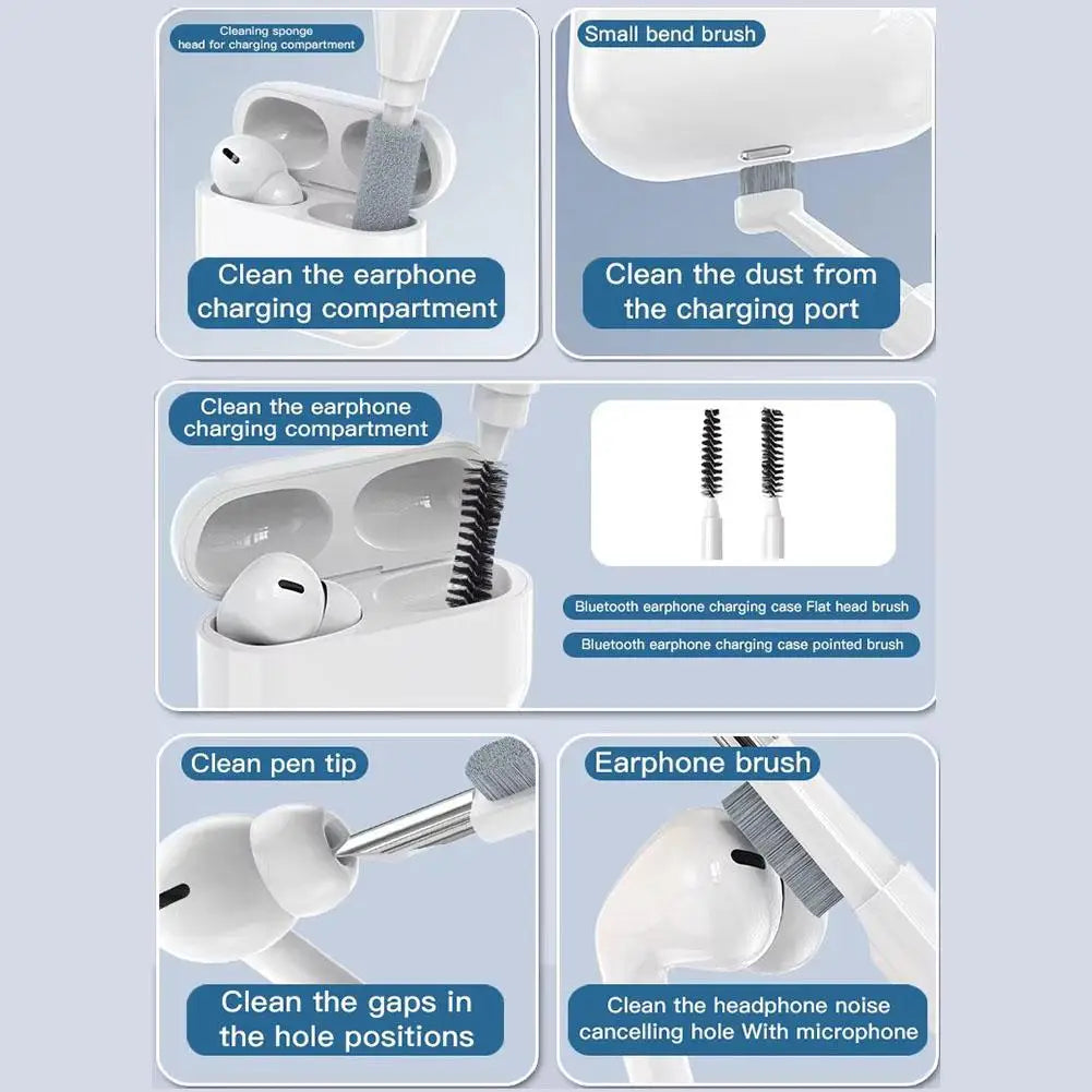 22 in 1 Precision Cleaning Kit Professional Electronic Cleaning kit Cleaning Tools for iPhone AirPods Headset Keyboard Laptop