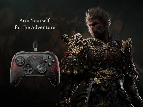8BitDo & Black Myth : Wukong，Ultimate 2C Wireless 、Wired Gaming Controller for PC, Windows, Steam Deck, Raspberry Pi, Android