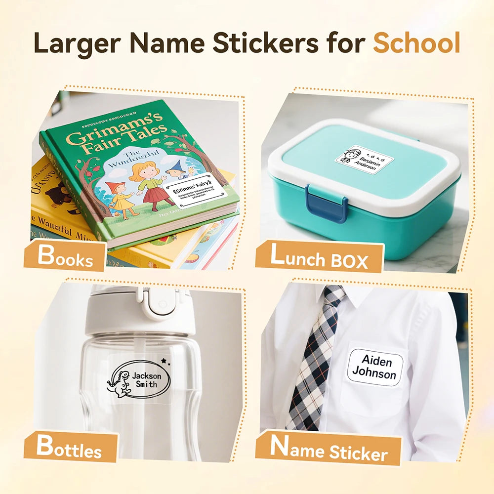 NiiMbot B21 Mini Thermal Printer Wireless Barcode Label Maker Bluetooth Portable Adhesive Label Printers for Office Commercial