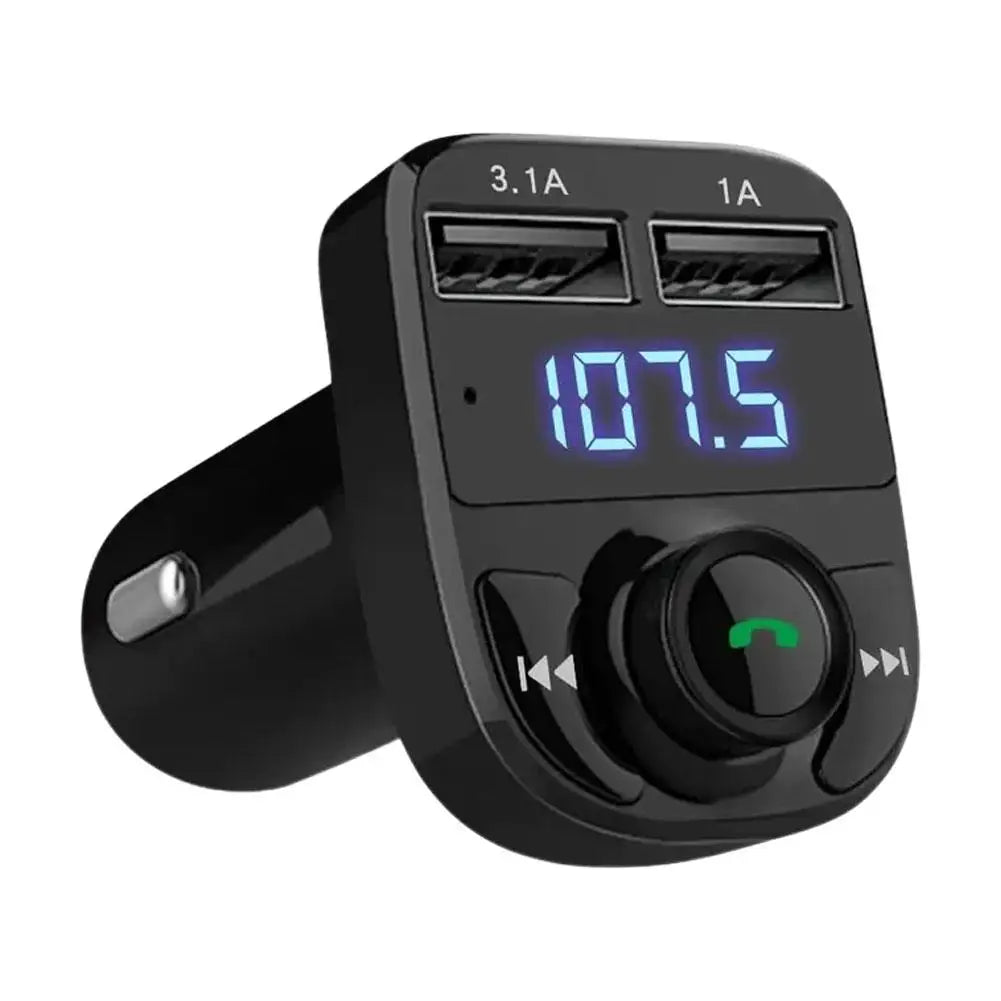 Car Charger FM Transmitter Bluetooth Audio Dual USB Car MP3 Player autoradio Handsfree Charger 3.1A Car Accessories