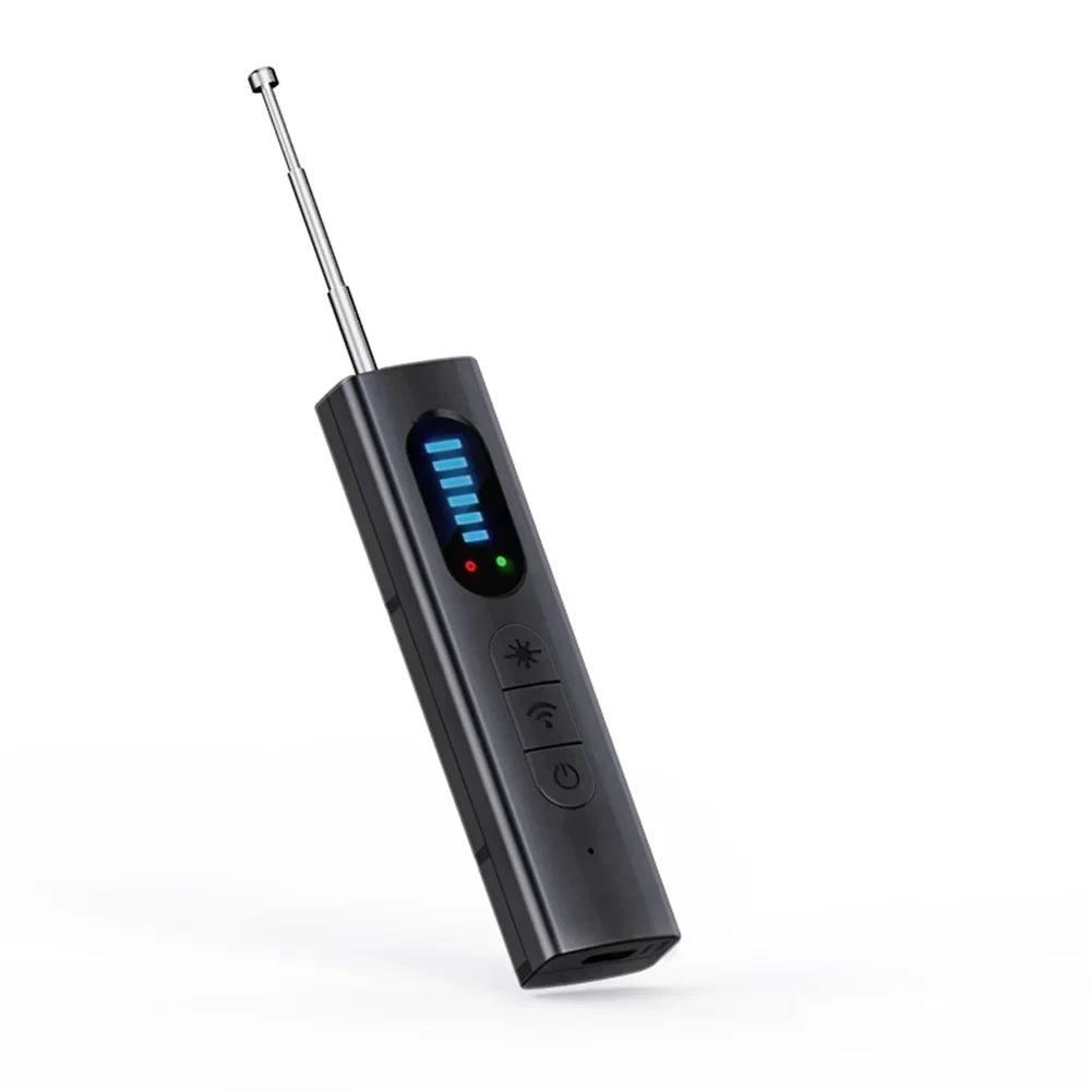 T15 Hidden Camera Detector Anti-Spy Car GPS Tracker Listening Device Bug RF Wireless All Scanner Gadget Security Protection