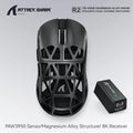 Attack Shark R2 Gaming Wireless Mouse PAW3950 8K Magnesium Alloy Lightweight Gaming Mouse Bluetooth Tri-Mode for Gaming/Office