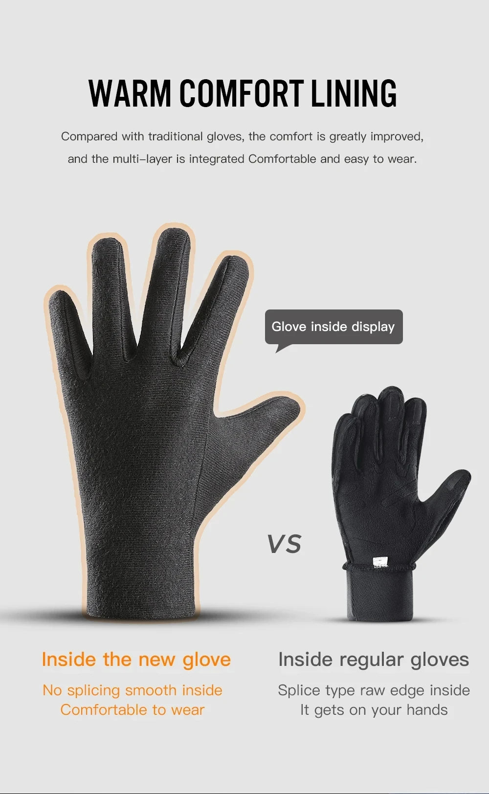 Skiing Heated Glove Rechargeable 5000Mah New Ski Electric Heated Gloves Winter Warm Moto Heated Gloves Warm Waterproof