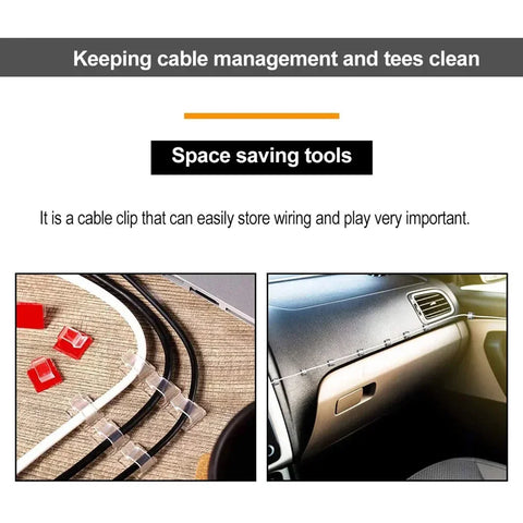 Auto-Grip Cable Organizer Set