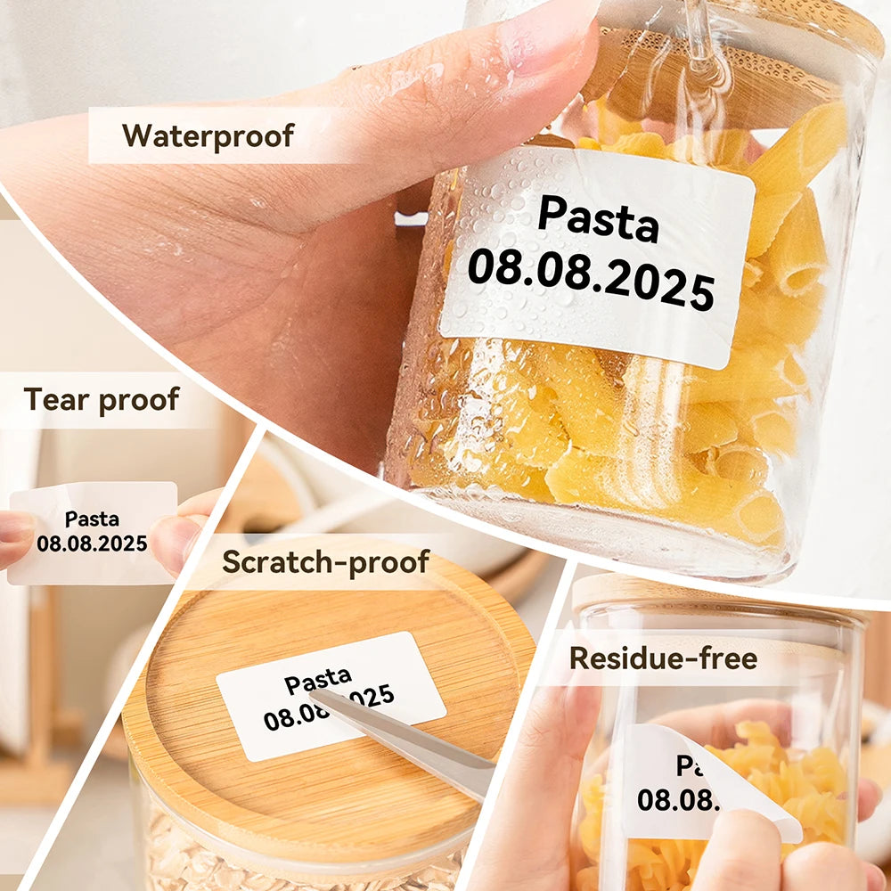 NiiMbot B21 Mini Thermal Printer Wireless Barcode Label Maker Bluetooth Portable Adhesive Label Printers for Office Commercial