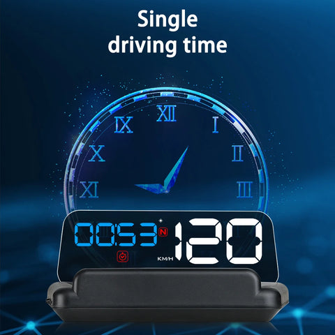 C500 OBD2 T900 GPS HUD Windshield Speedometer