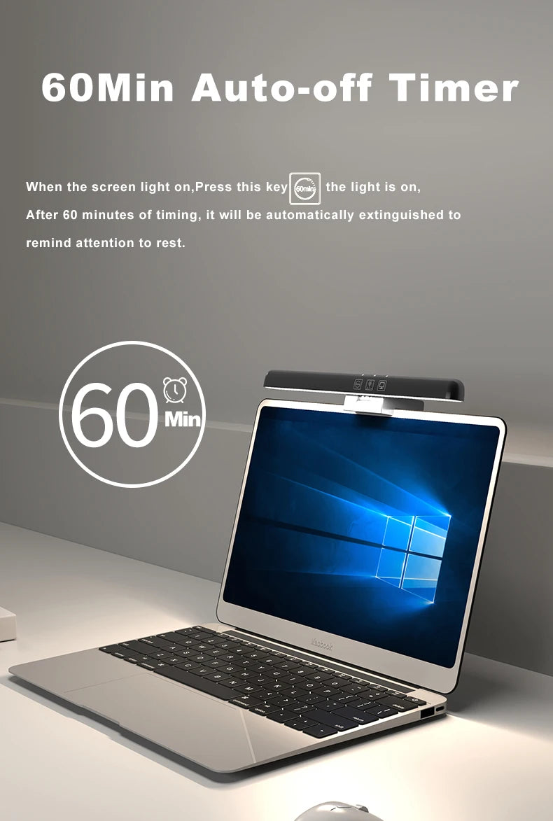 LED Computer Monitor Light Bar For Learning/Reading/Work Dimming Night Lighting Display Screen Hanging Lamp Eye Protection Lamp