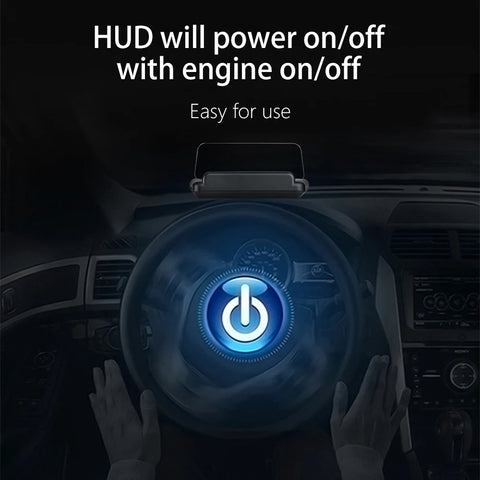 C500 OBD2 T900 GPS HUD Windshield Speedometer