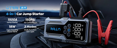 UTRAI 1500A Car Jump Starter & Air Compressor