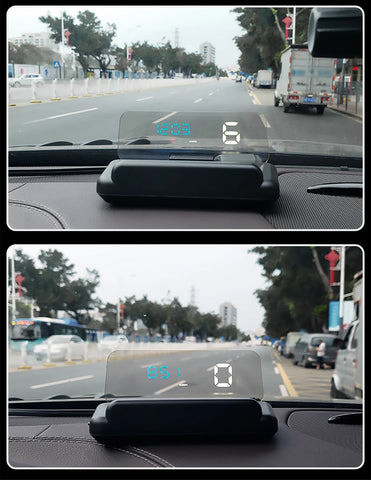 C500 OBD2 T900 GPS HUD Windshield Speedometer