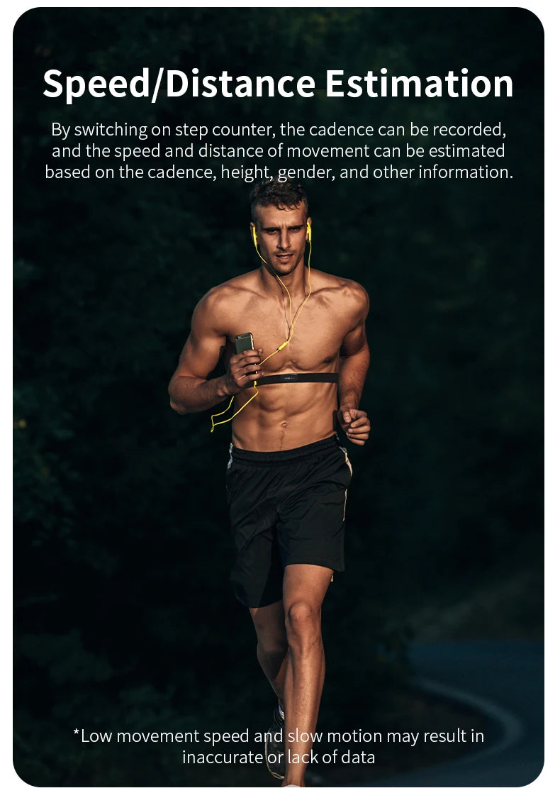 XOSS X2 Pro Heart Rate Monitor Sensor Rechargeable Battery Charger Stores Of Data For Swimming Sailboat Fitness Running Cycling