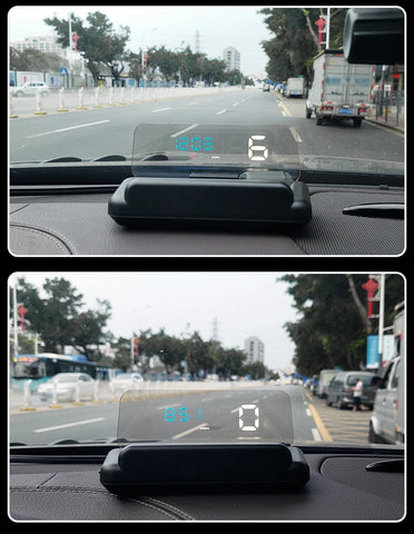 C500 OBD2 T900 GPS HUD Windshield Speedometer