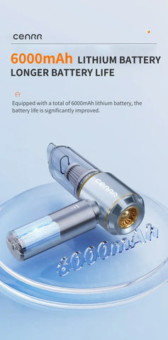 CENRR Cordless Car Vacuum Cleaner, Strong Suction