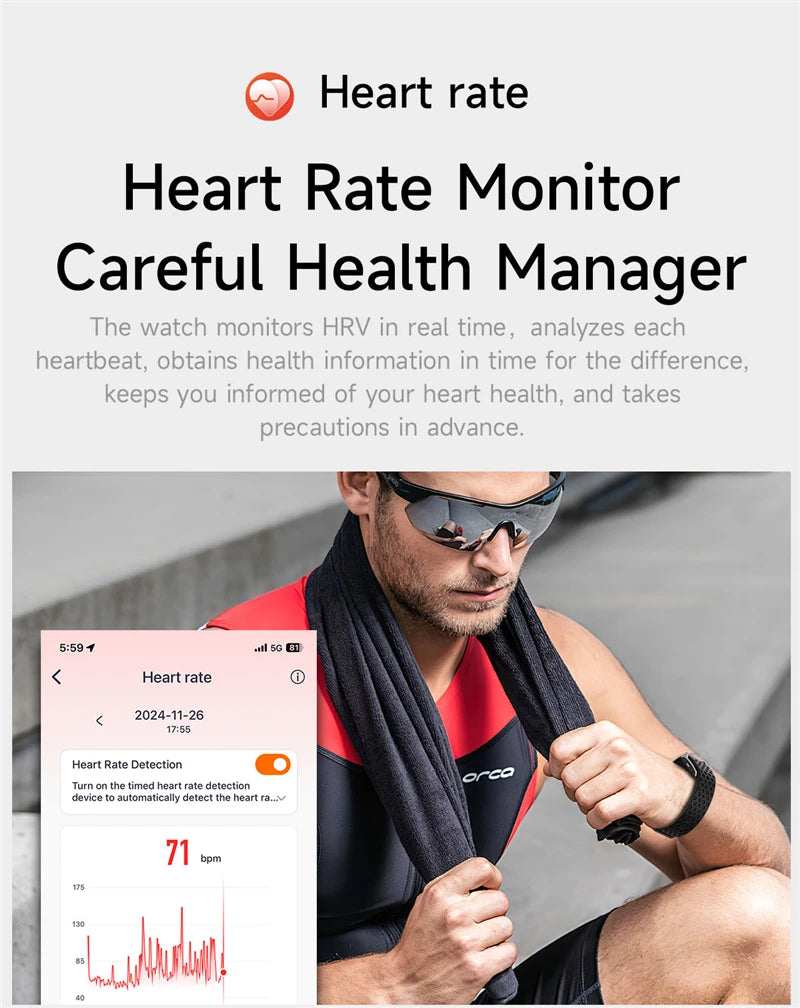 Smart Watch Men Women Fitness Smart Bracelet Sports Band Heart Rate Blood Pressure Monitor Waterproof Multifunction Watches