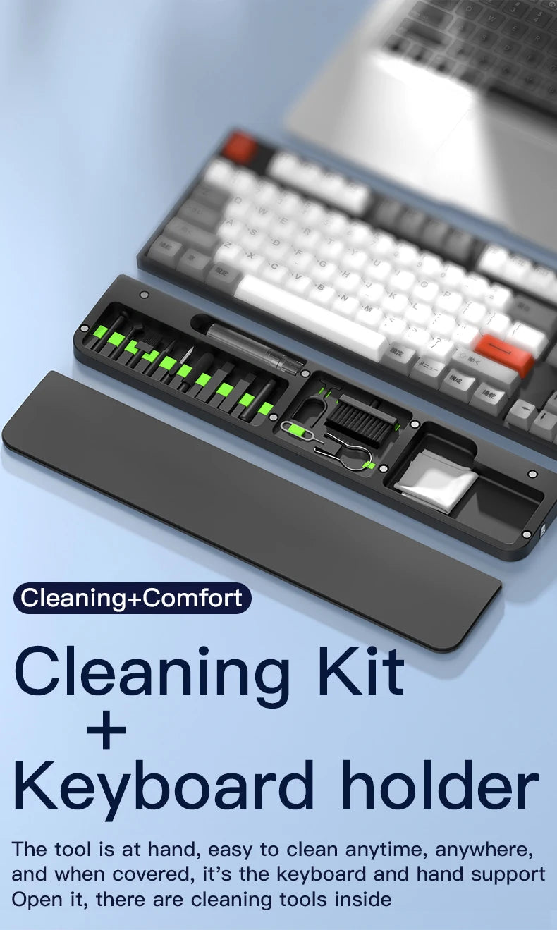 22 in1 Digital Cleaning Kit Phone Camera Laptop keyboard Cleaning Headset brush key Screen cleaner Dust Collector gift