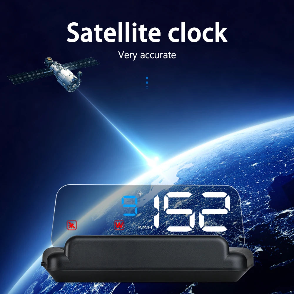 C500 OBD2 T900 GPS HUD Car Head-Up Display OBD Windshield Projector Speedometer Digital Auto Accessories Automotive Electronics