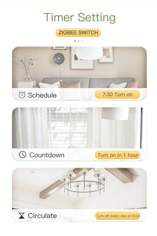 BSEED Zigbee 1/2/3Gang Wall Touch Switches Tuya Smart Life Alexa Control Plus EU Wall Socket USB Type-c Ports No Neutral Version