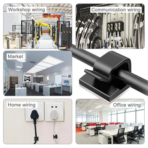 Auto-Grip Cable Organizer Set
