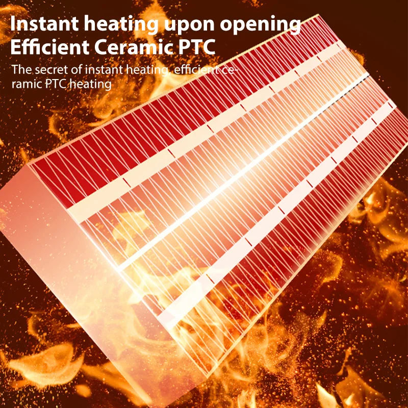 500W Portable Electric Heater PTC Hot Warm Air Blower Quick Heating For Home Room Heating Stoves Constant Temperature Fan Heater