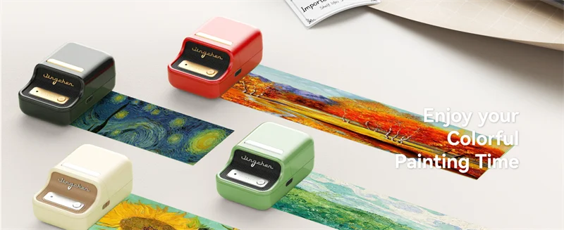 NiiMbot B21 Mini Thermal Printer Wireless Barcode Label Maker Bluetooth Portable Adhesive Label Printers for Office Commercial