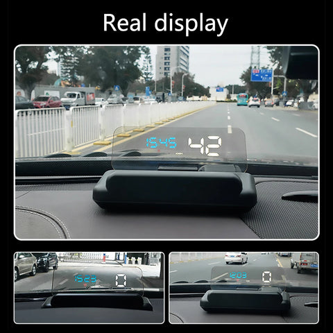C500 OBD2 T900 GPS HUD Windshield Speedometer