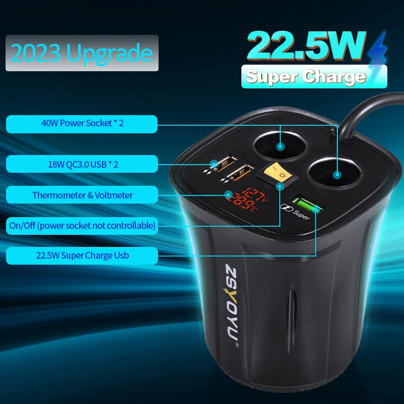 TurboCharge QC 3.0 Car Adapter
