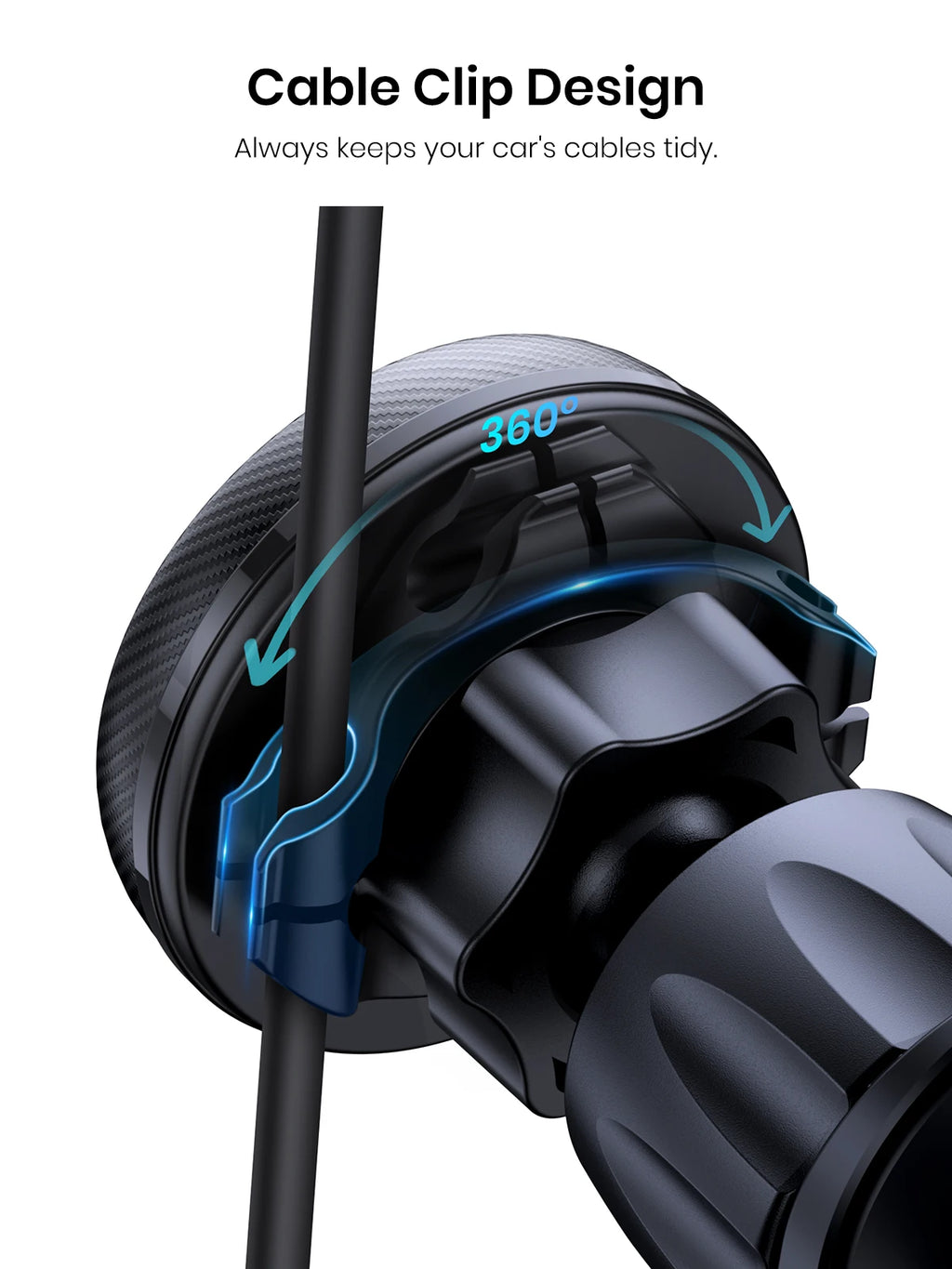 TOPK Magnetic Car Phone Mount in Car Phone Holder Air Vent Magnetic, 6 N52 Magnets Universal Mobile Phone Holders for iPhone 15