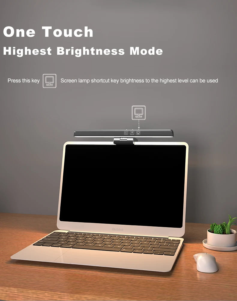 LED Computer Monitor Light Bar For Learning/Reading/Work Dimming Night Lighting Display Screen Hanging Lamp Eye Protection Lamp